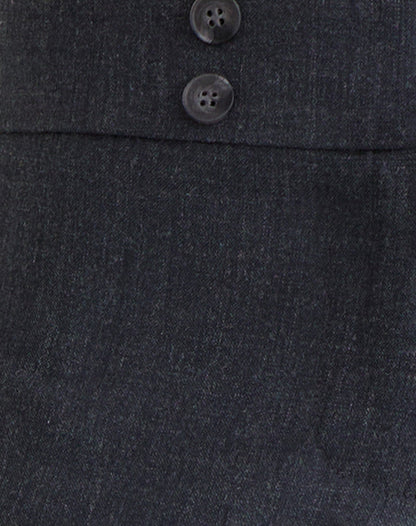 Arisyo Wide Leg Trouser in Tailoring Grey Blue