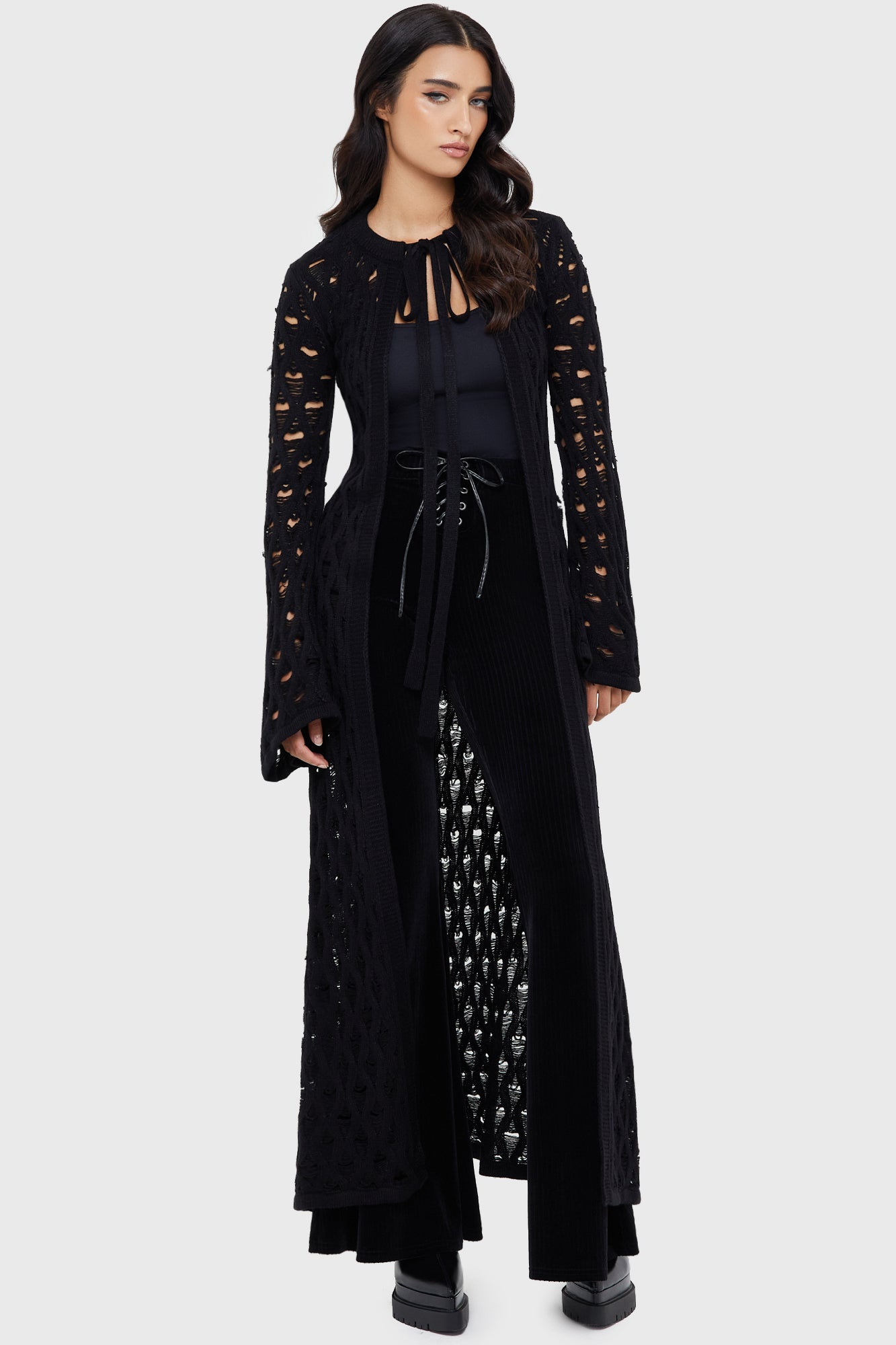 Nymeria Cardigan [BLACK]