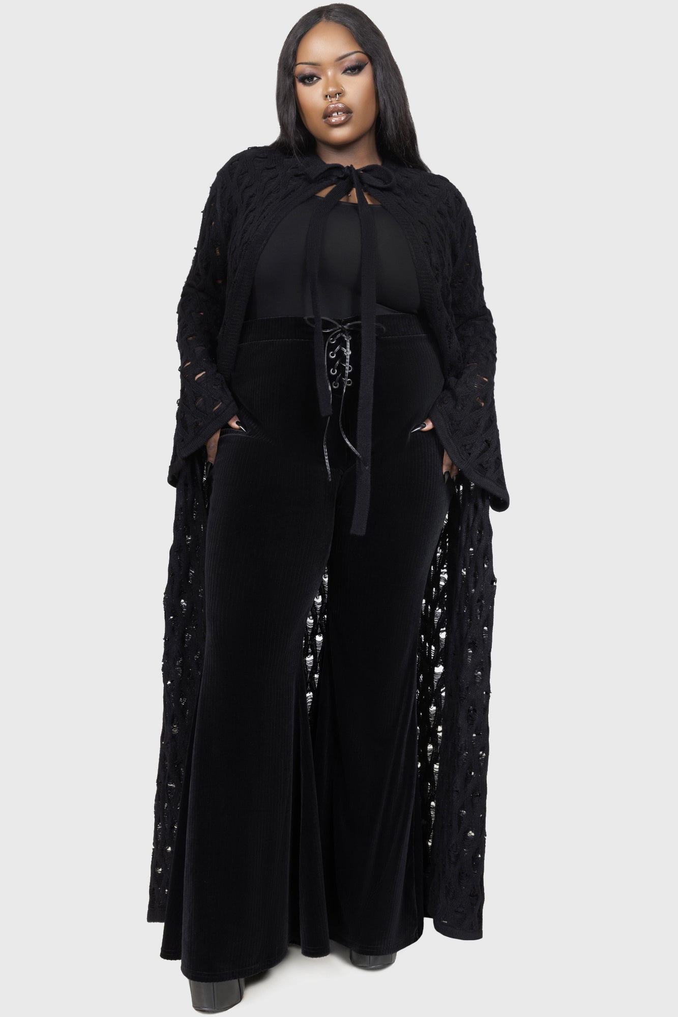 Nymeria Cardigan [BLACK]