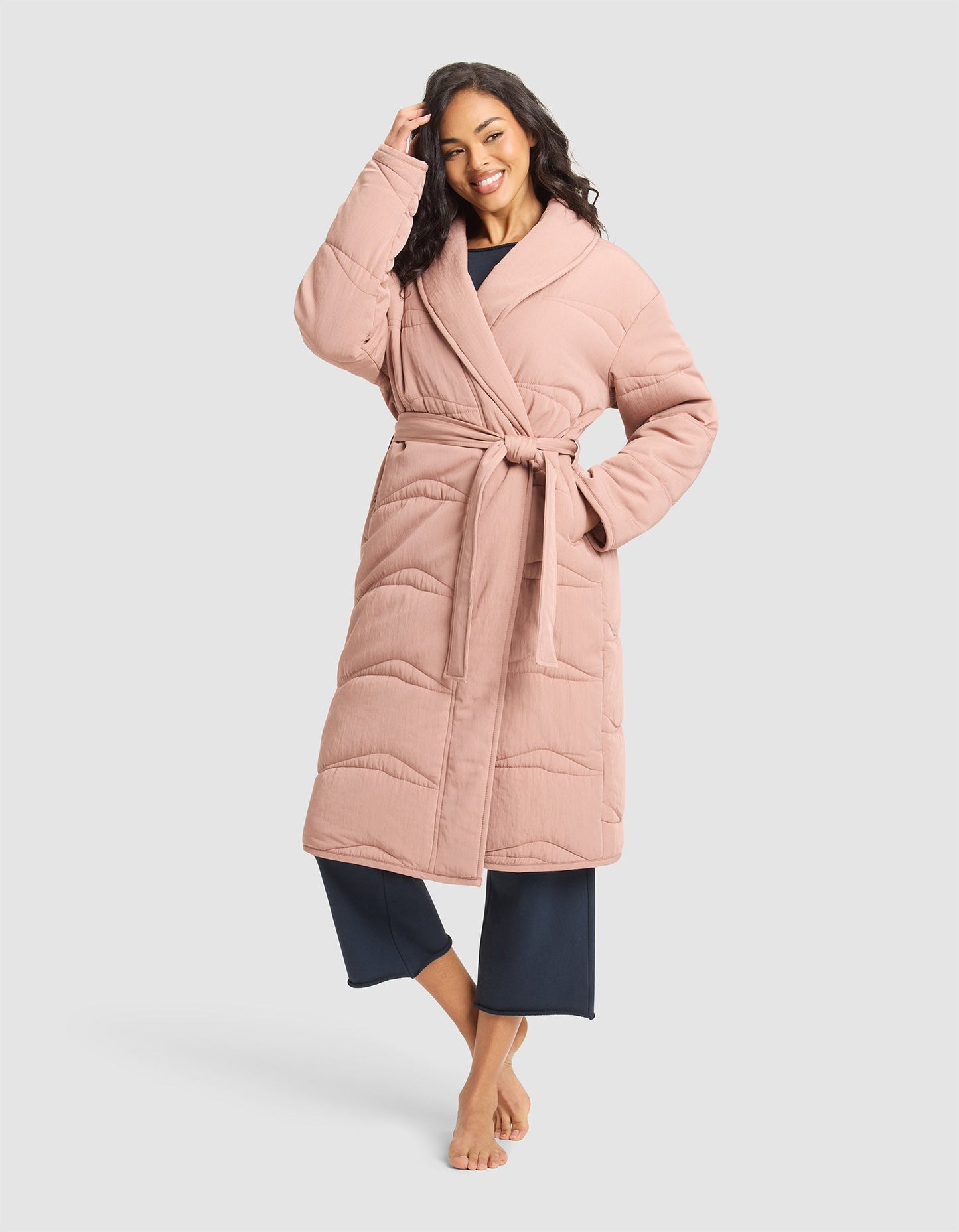 Women's Quilted House Coat - Last Chance