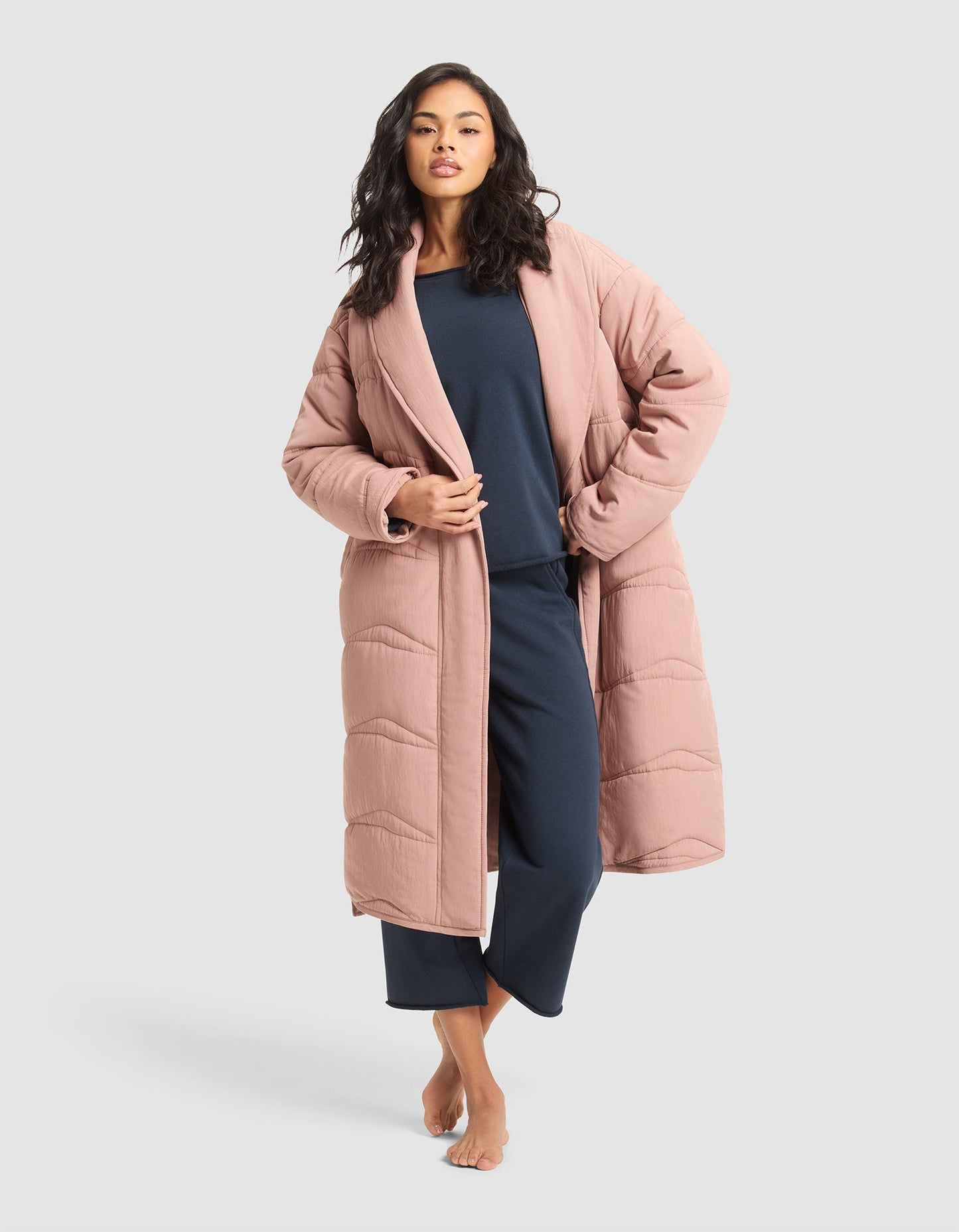 Women's Quilted House Coat - Last Chance