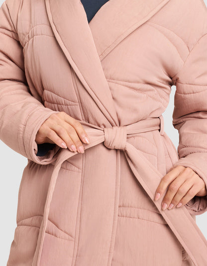Women's Quilted House Coat - Last Chance