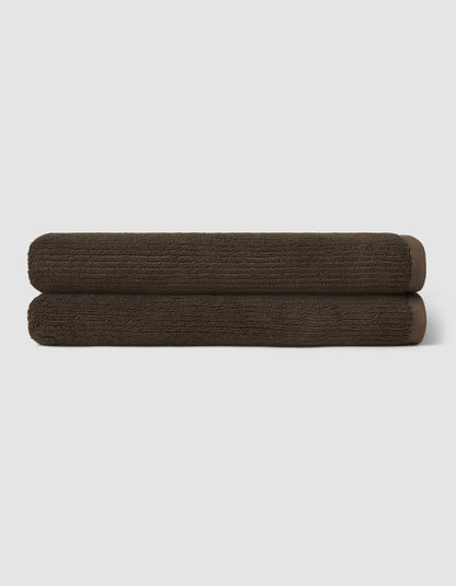 Ribbed Terry Bath Sheets