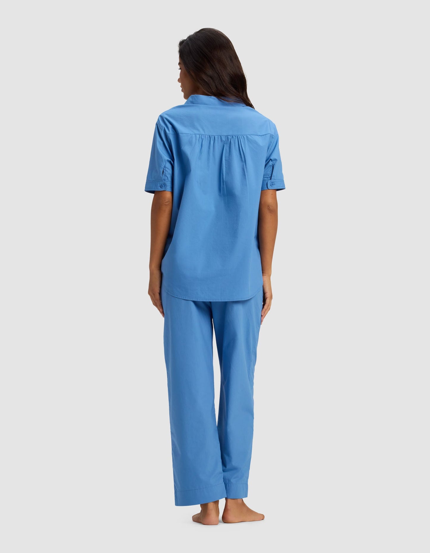 Women's Sutton Short Sleeve & Cropped Pajama Pant Set