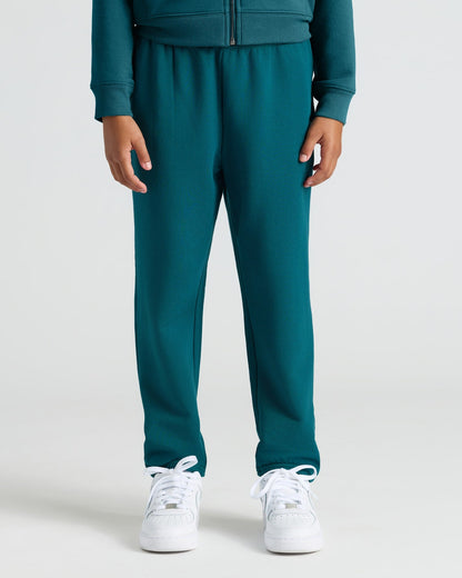Girls Deep Emerald Relaxed Joggers