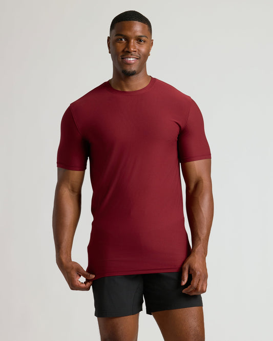 Auburn Tall Active Crew Neck 2.0