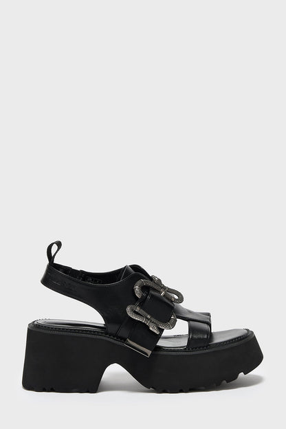 The Hollow Snake Buckle Sandal