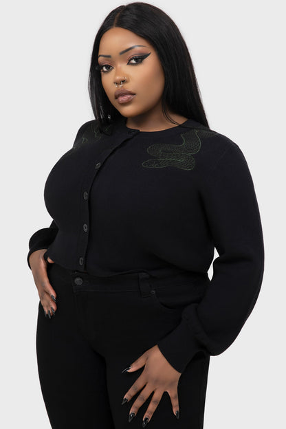 Viper Tongue Cardigan