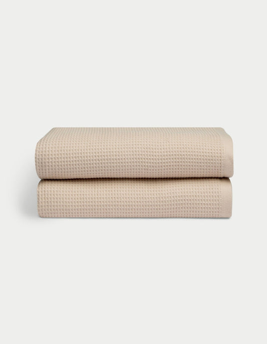 Waffle Bath Towels - Last Chance