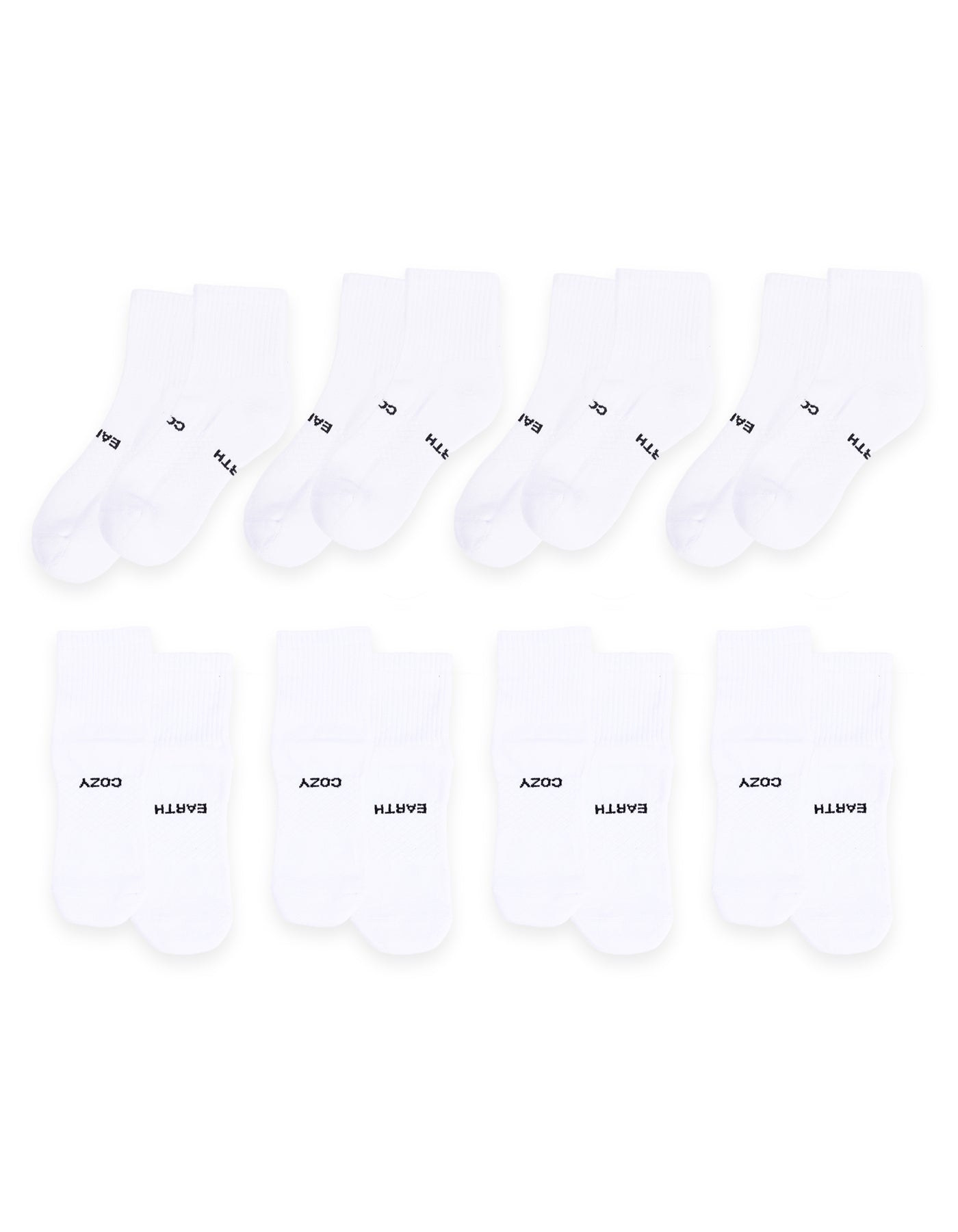 Men's Essential Quarter Sock 8-Pack