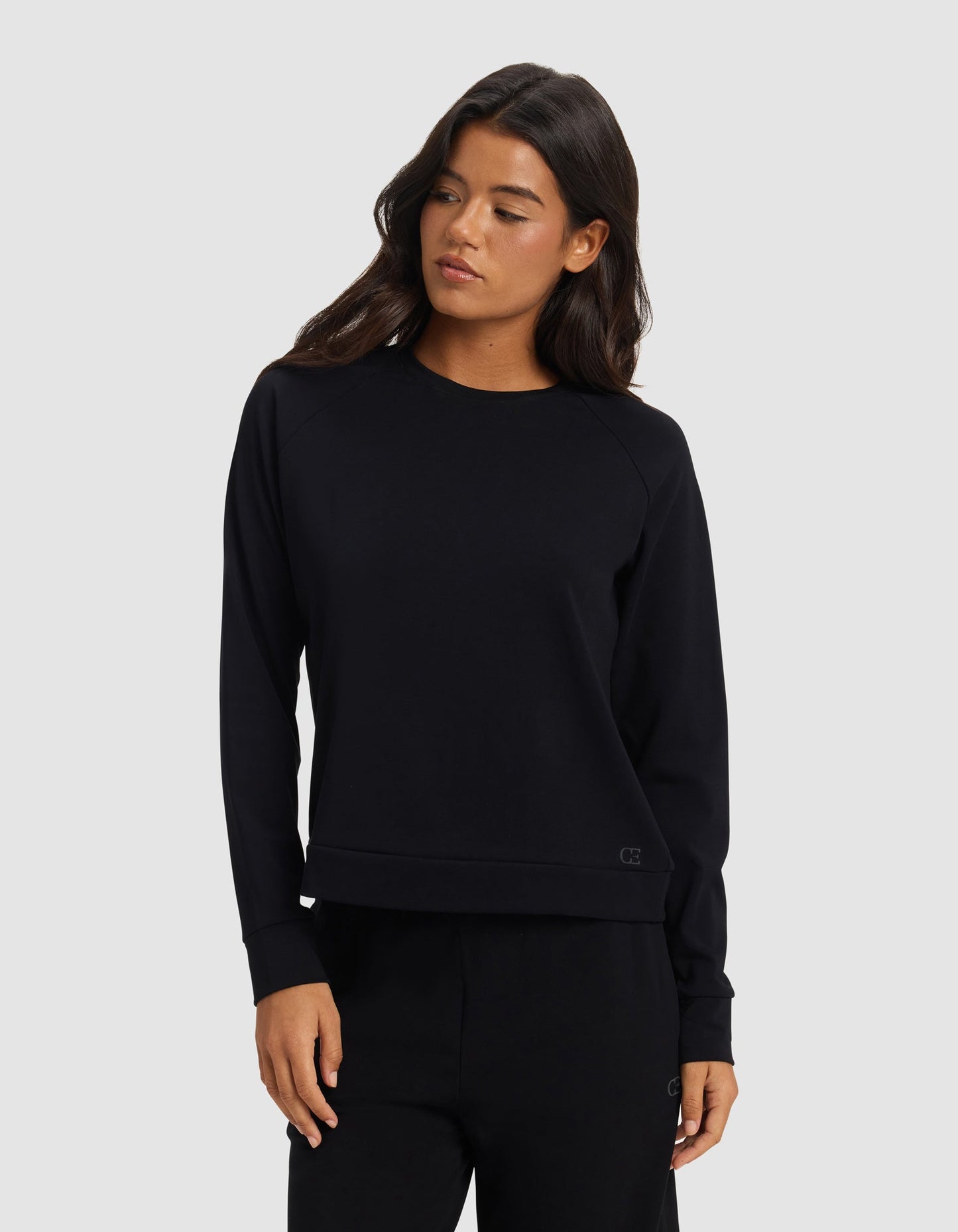 Women's Brushed Bamboo Pullover Crew