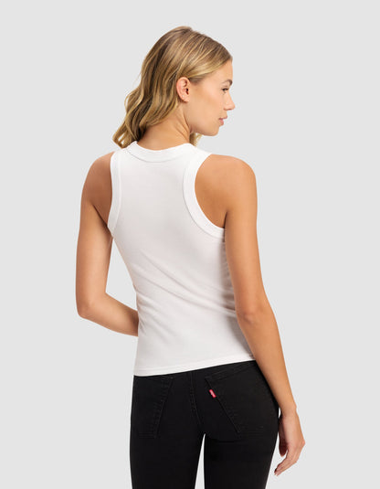 Women's Fine Ribbed Tank