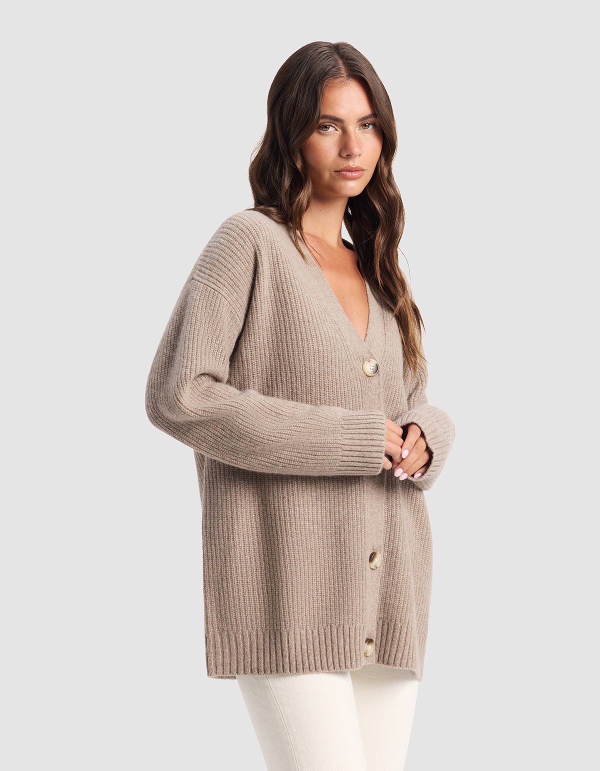 Oversized Sunday Cashmere Cardigan - Last Chance