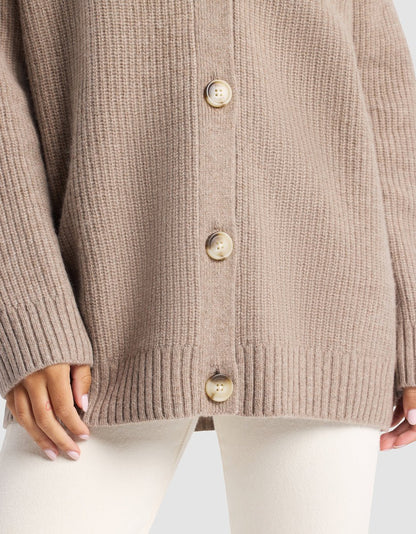 Oversized Sunday Cashmere Cardigan - Last Chance