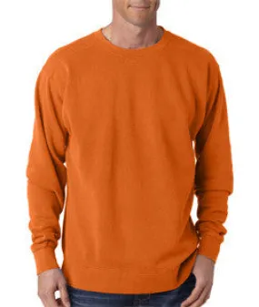 1566 Chouinard Adult Crew-Neck Blended Sweatshirt Burnt Orange Pgmdye
