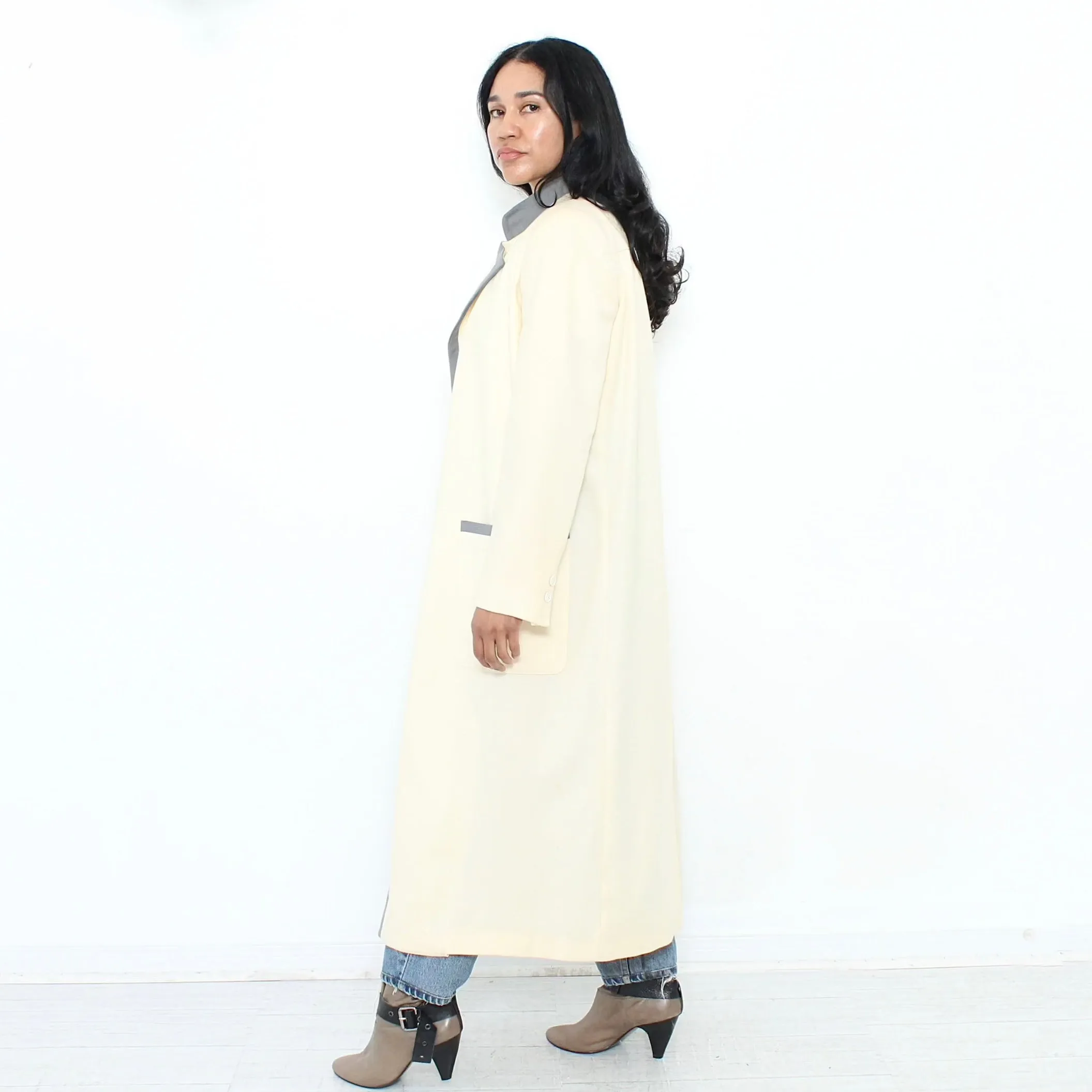 1980s Valentino Miss V Wool Coat
