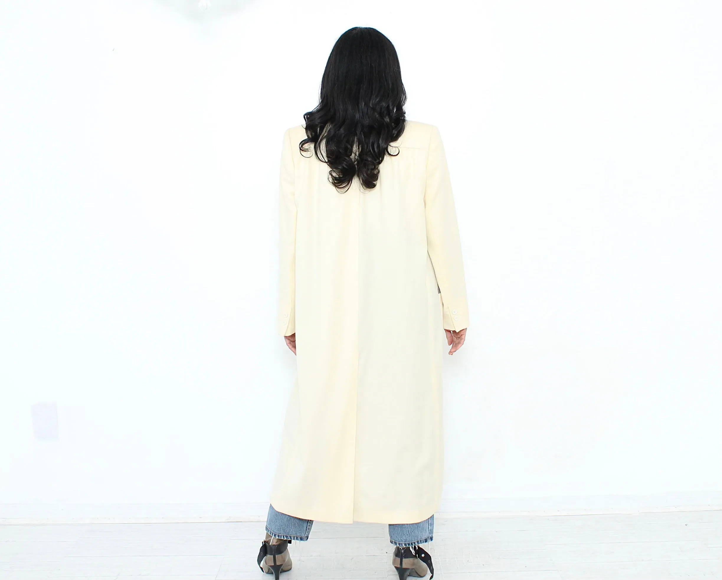 1980s Valentino Miss V Wool Coat