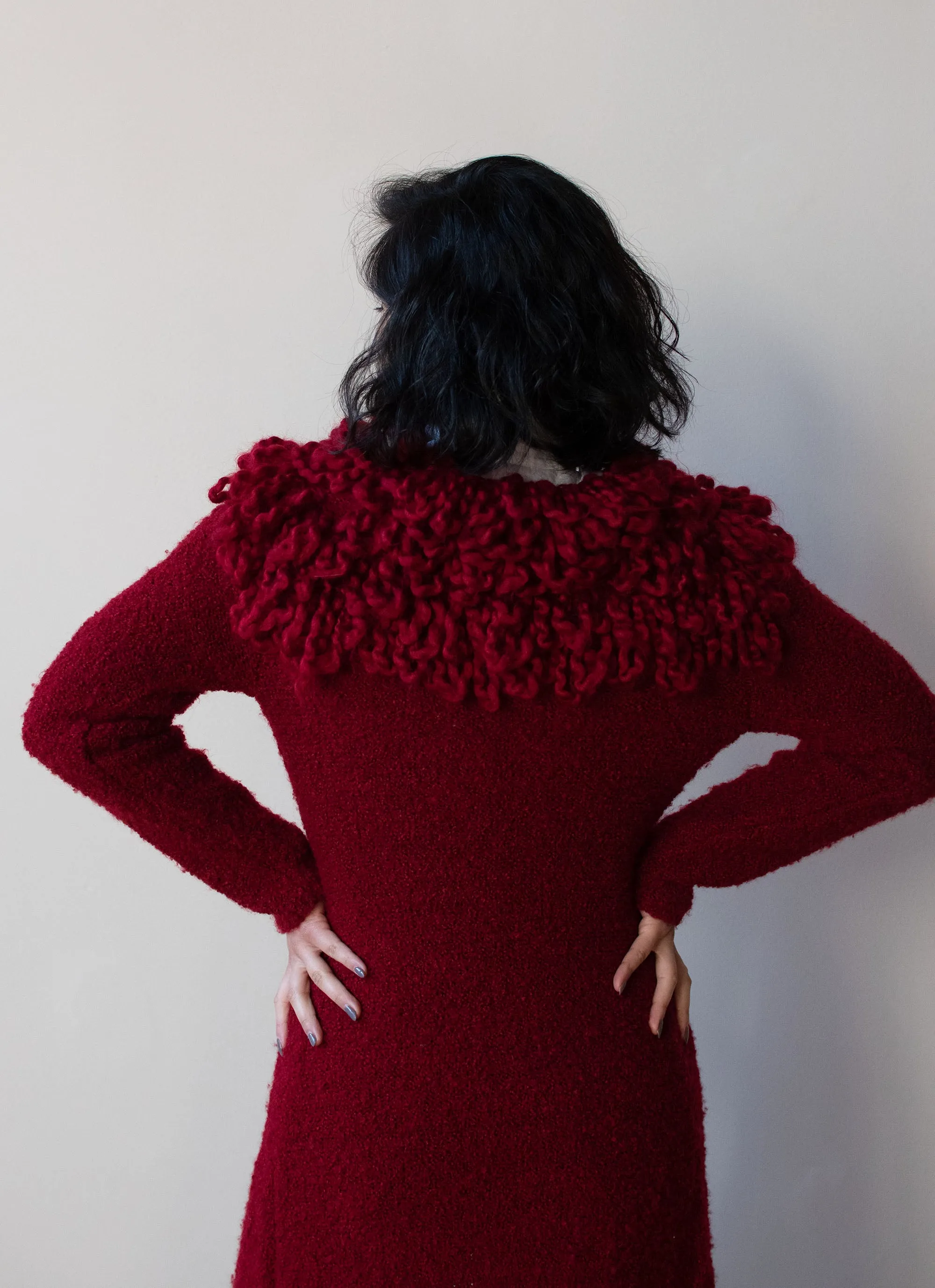 1990s Loop Knit Duster