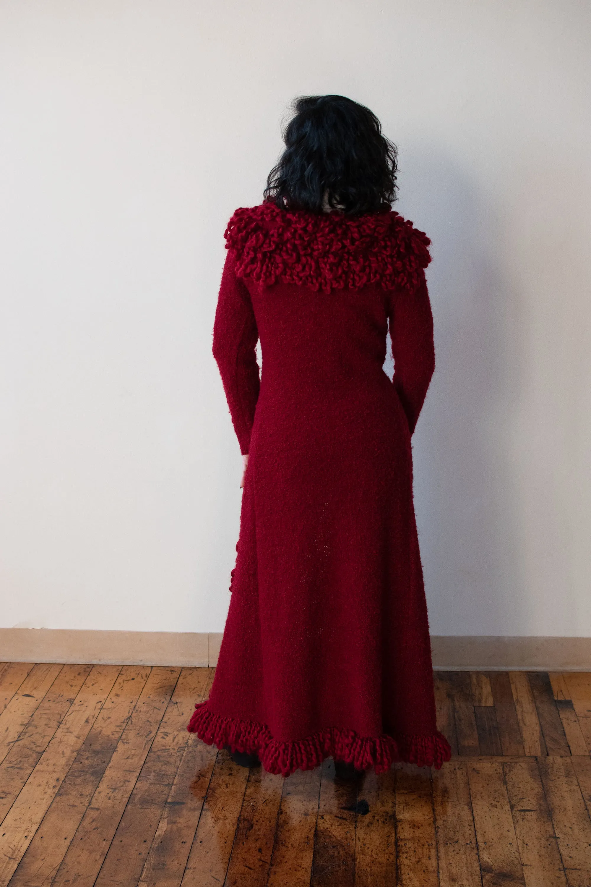 1990s Loop Knit Duster