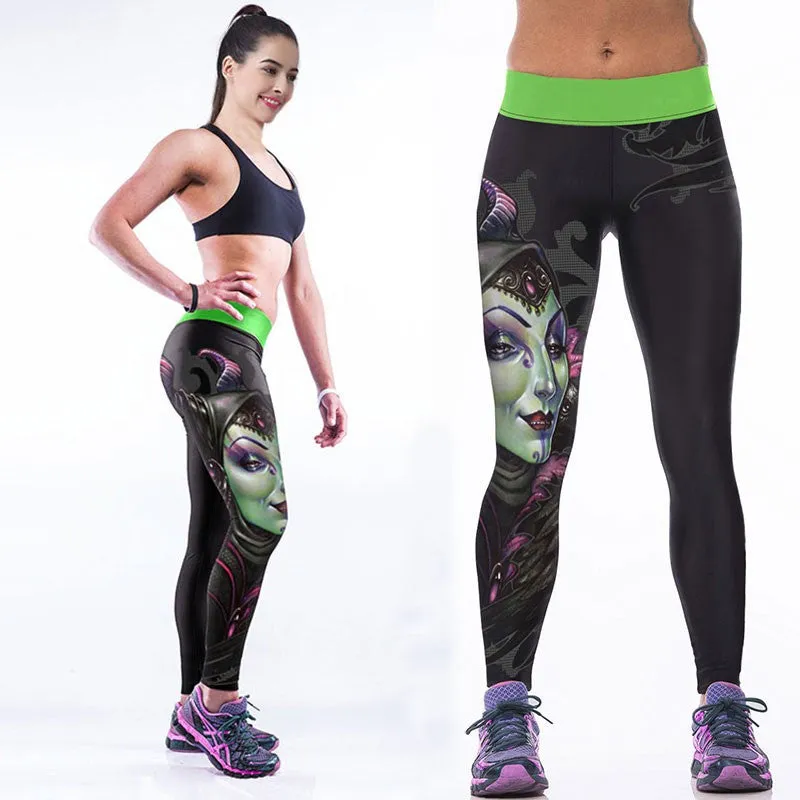 3D Cat Woman Gym Leggings