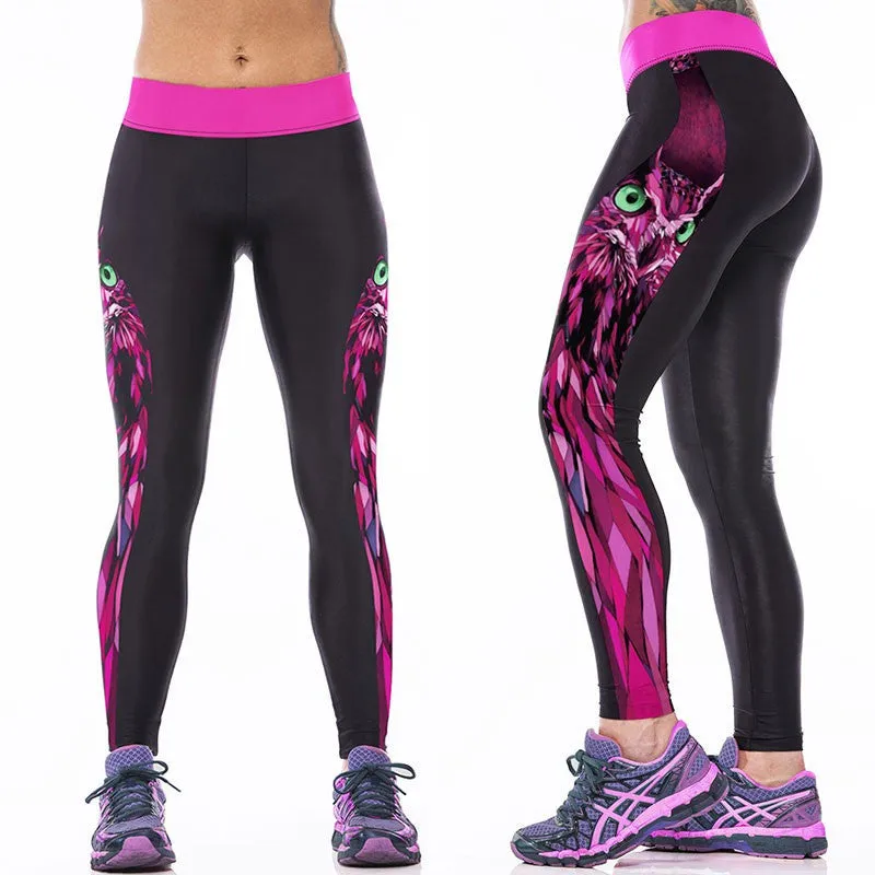 3D Cat Woman Gym Leggings
