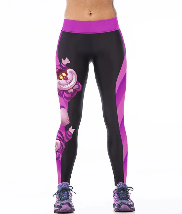 3D Cat Woman Gym Leggings