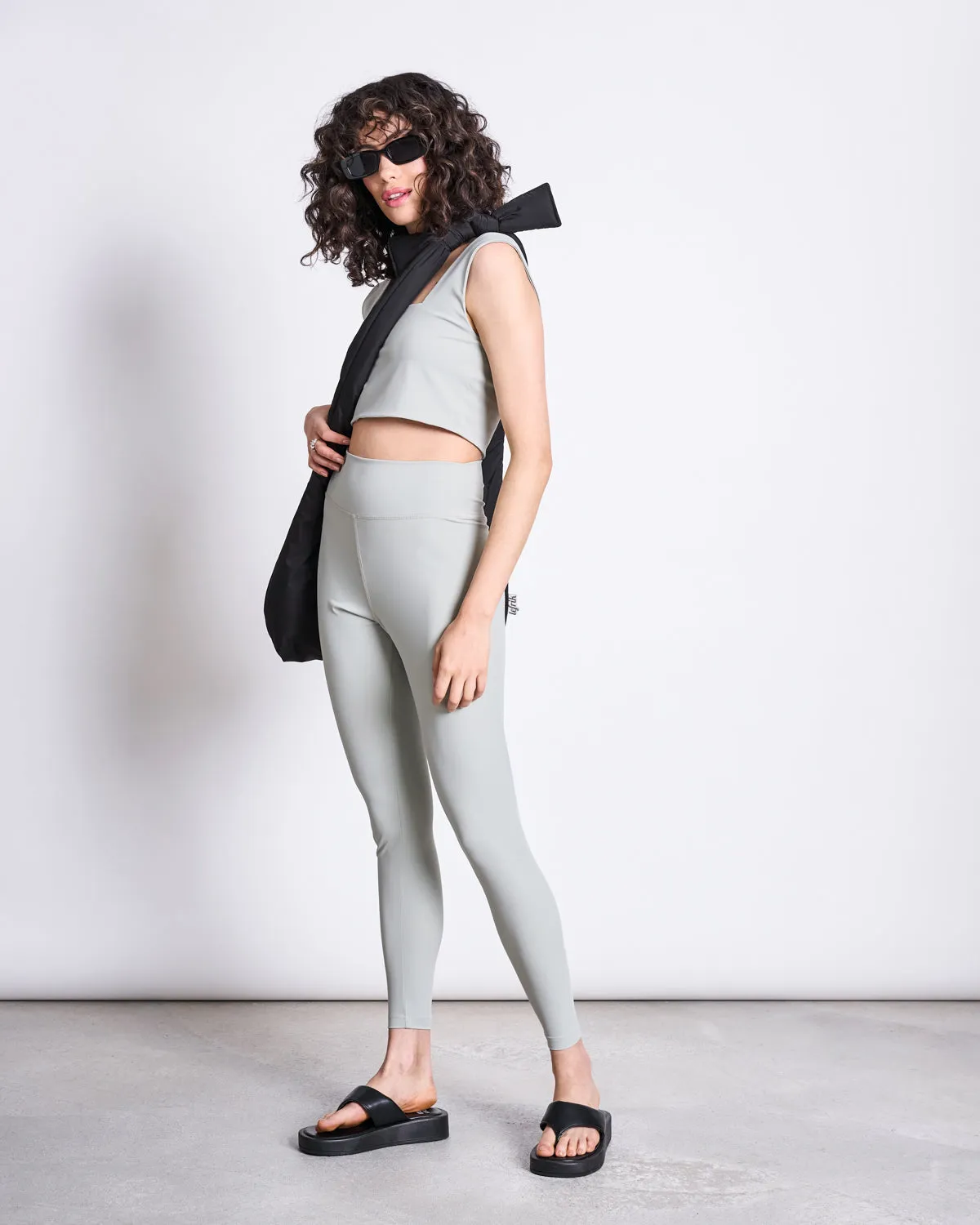 ACTIVE LEGGINGS HALLIN GLACIAL GREEN