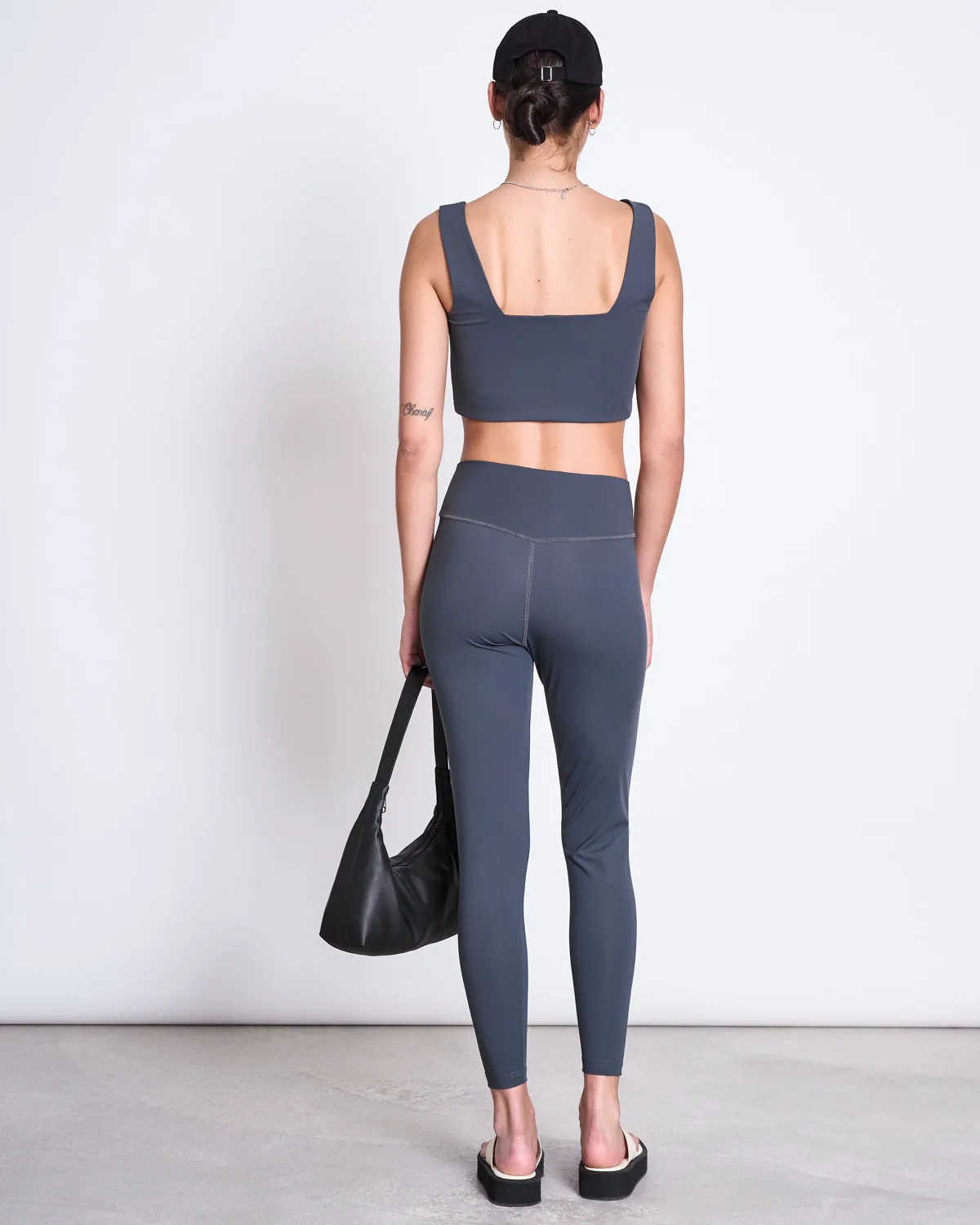 ACTIVE LEGGINGS HALLIN SOLID GREY