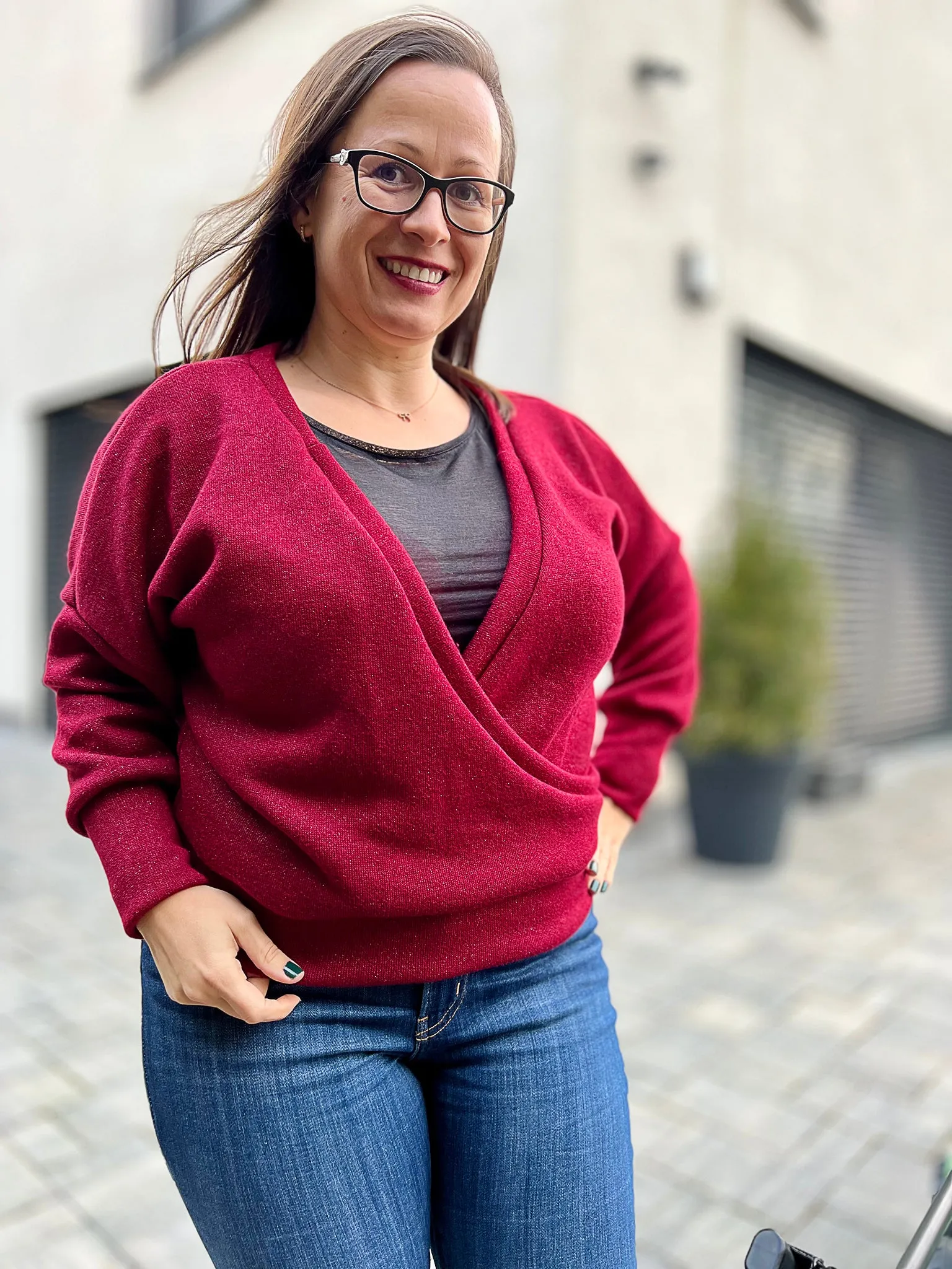 Adult Mira Crossover Sweater