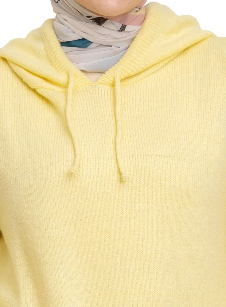 Baby Yellow Hoodie Pullover