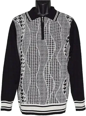 Bergamo Elegant P-302 Sweater - Black