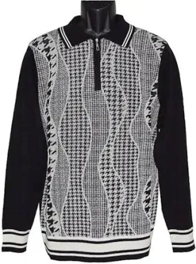 Bergamo Elegant P-302 Sweater - Black