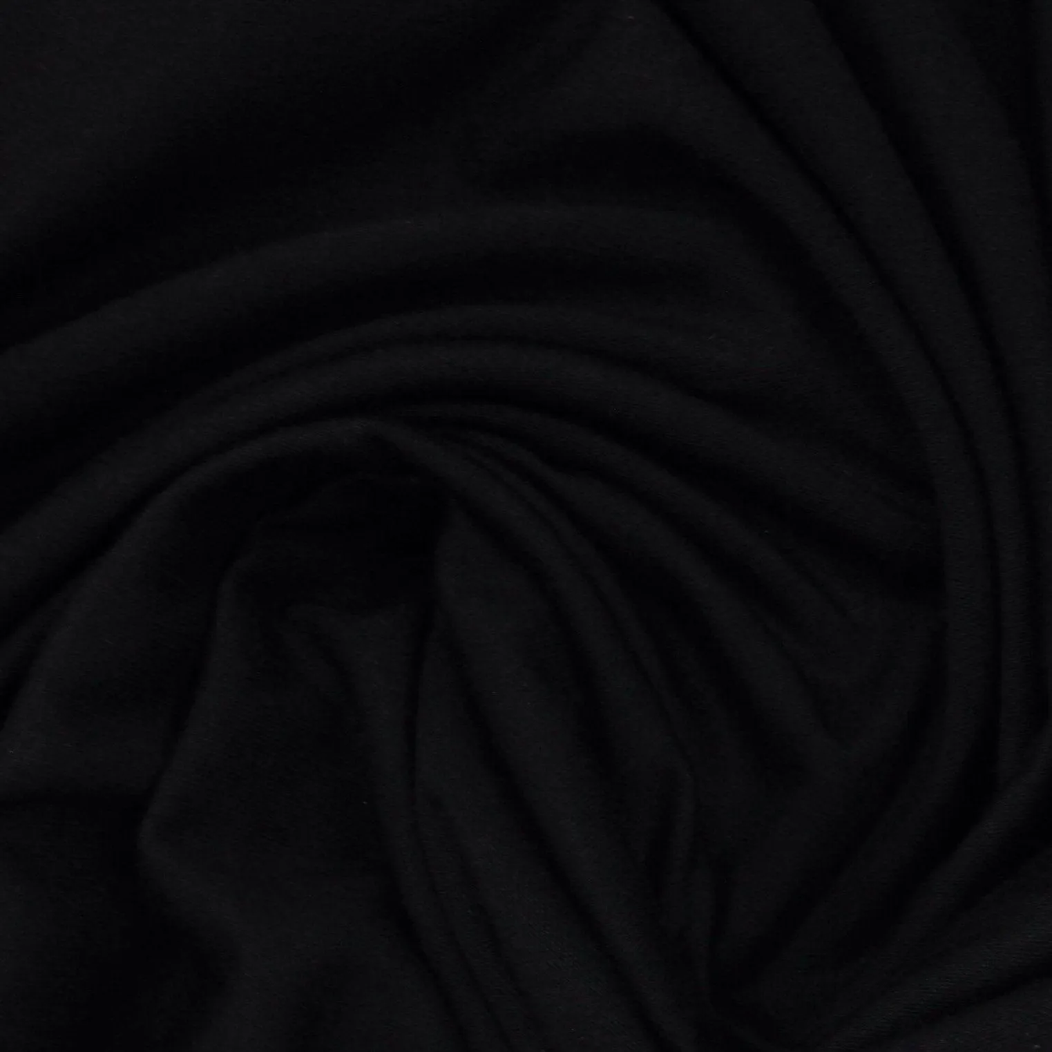 Black Modal/Spandex Jersey Fabric - 235 GSM