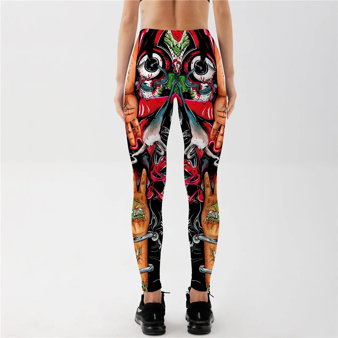 Bloody Eyes Hands leggings Women‘s Print Sexy Leggings Exercise