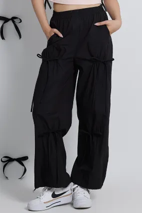 Carli Ribbon Parachute Pants