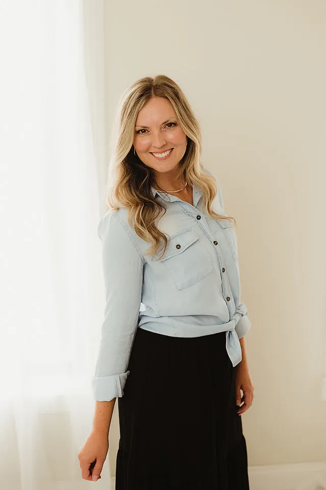 Chambray Button Down