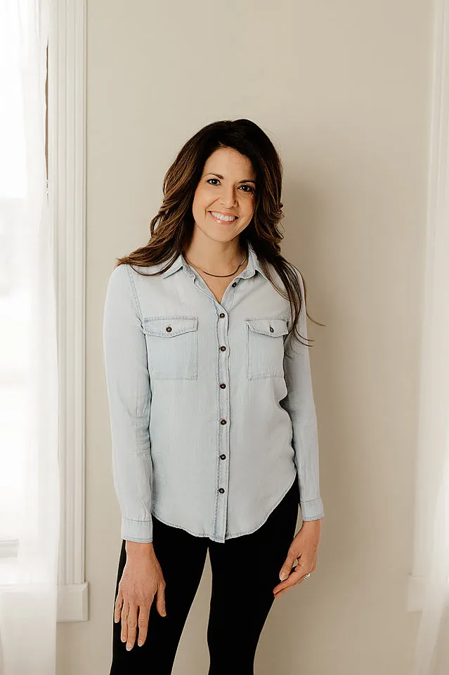 Chambray Button Down