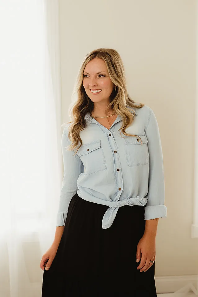 Chambray Button Down