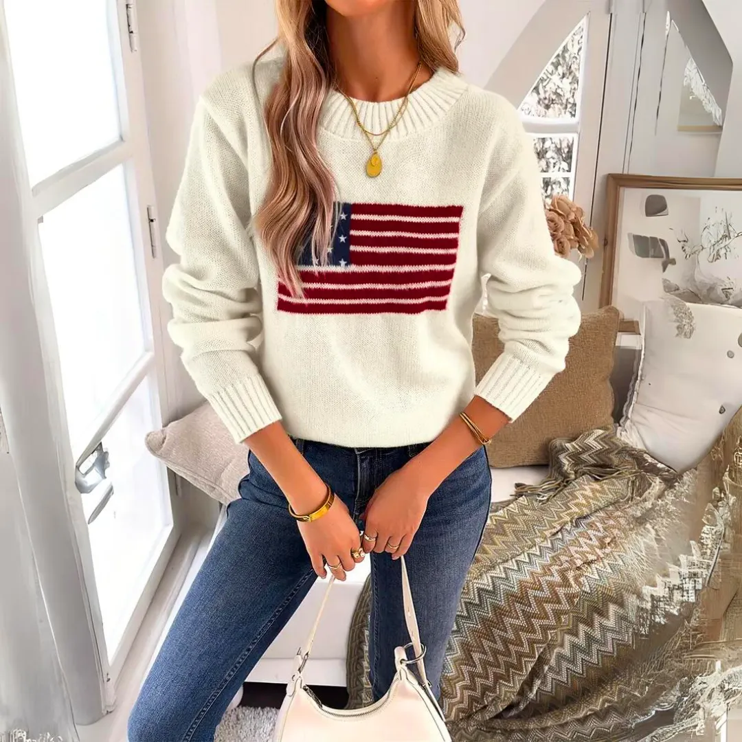 Charlene - Pull tricoté tendance pour femmes