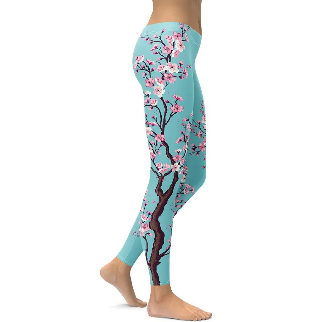 Cherry Blossom Leggings