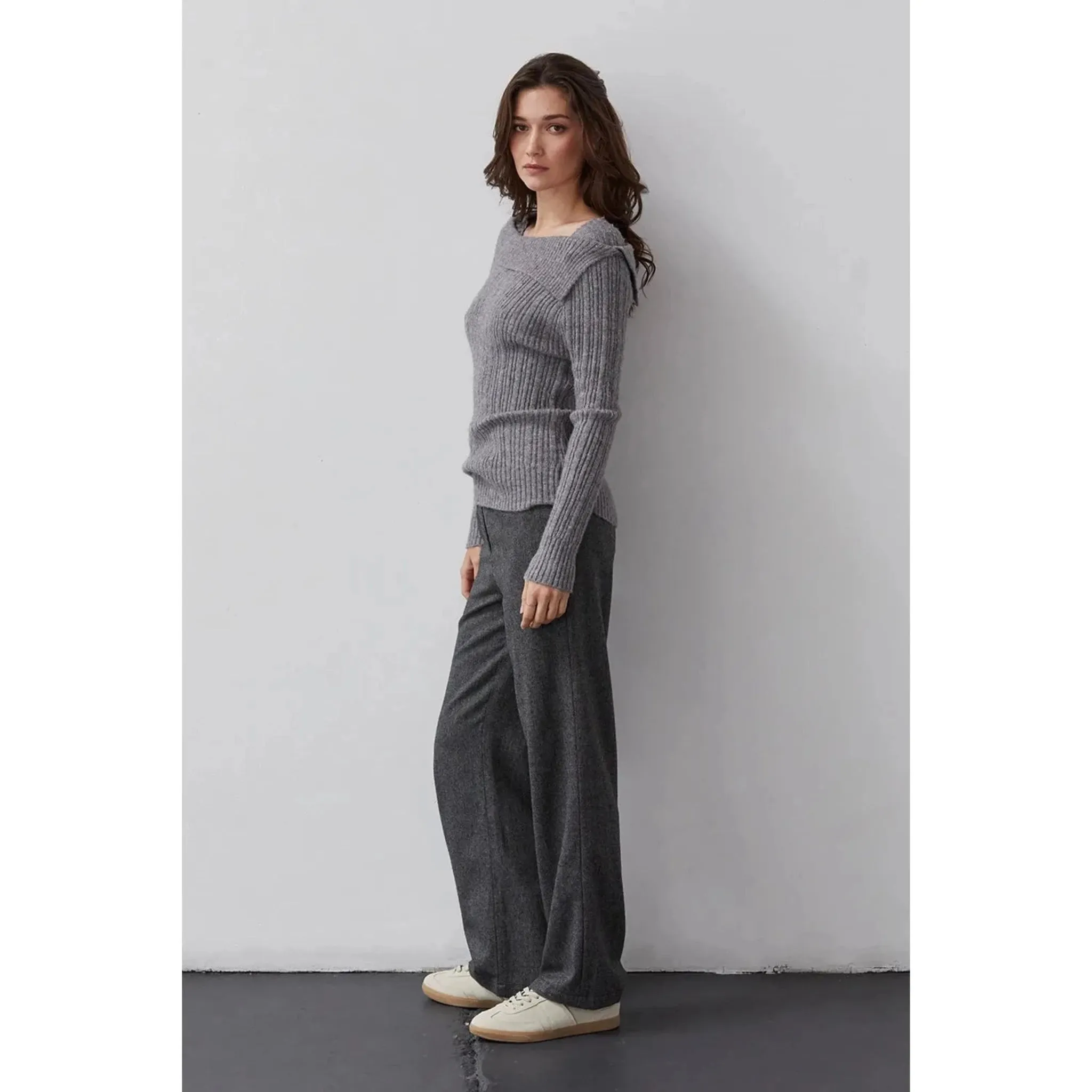 Clara Wool-blend Trouser