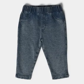 Cuddles Knitted Denim Girls Legging