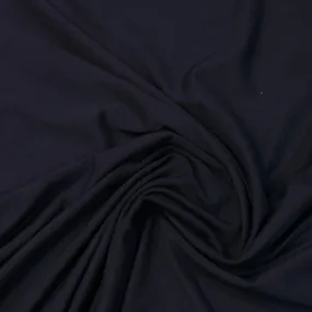 Dark Navy Modal/Spandex Jersey Fabric- 265 GSM