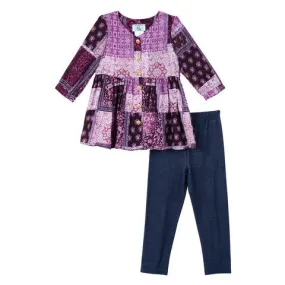Delphine Purple Boho Set
