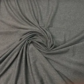 Duke Gray Heather Rayon/Spandex Jersey Fabric