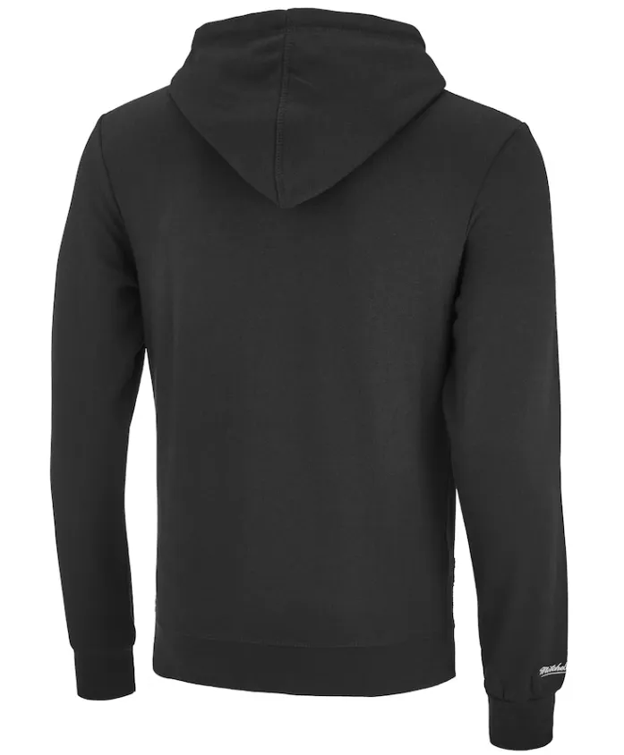 Edmonton Oilers Mitchell & Ness Full Deck Pullover Hoodie - Black