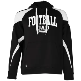 Football Dad 229546 Athletic Colorblock Fleece Hoodie