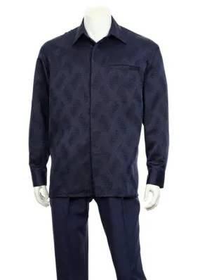 Fortino Landi Walking Set M2766-Navy