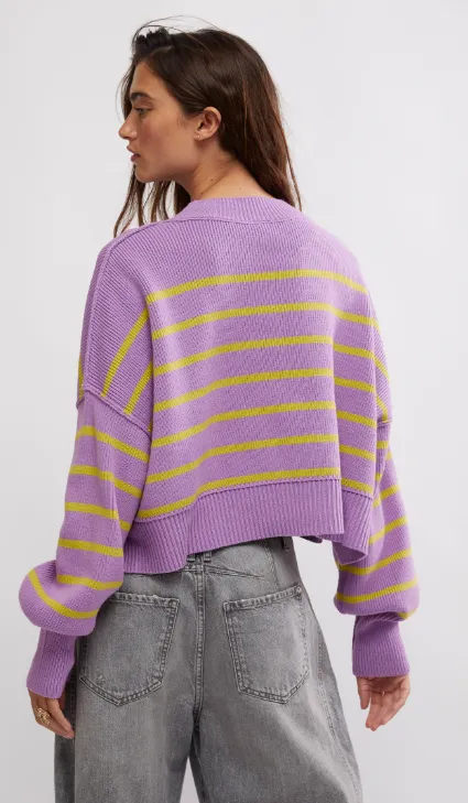 Free People Stripe Easy Street Crop