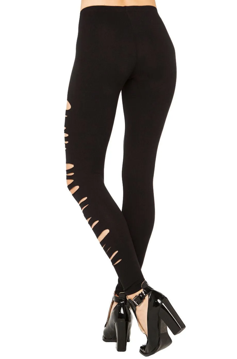 Front Ripped Leggings